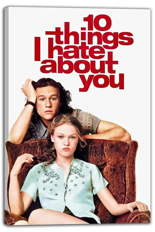10 Things I Hate About You Poster Art Poster (Paper and Canvas) Art Poster Printing Print