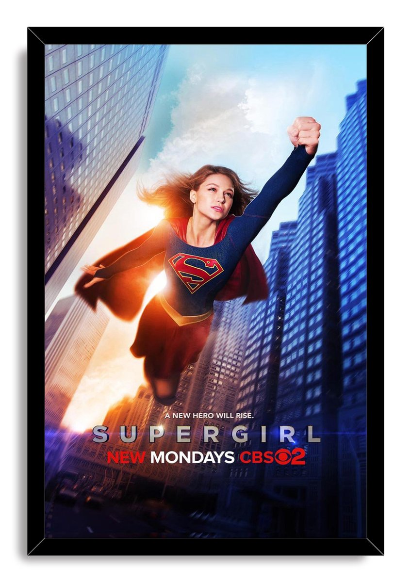 Supergirl Decorative Painting (paper and canvas) art poster printing print