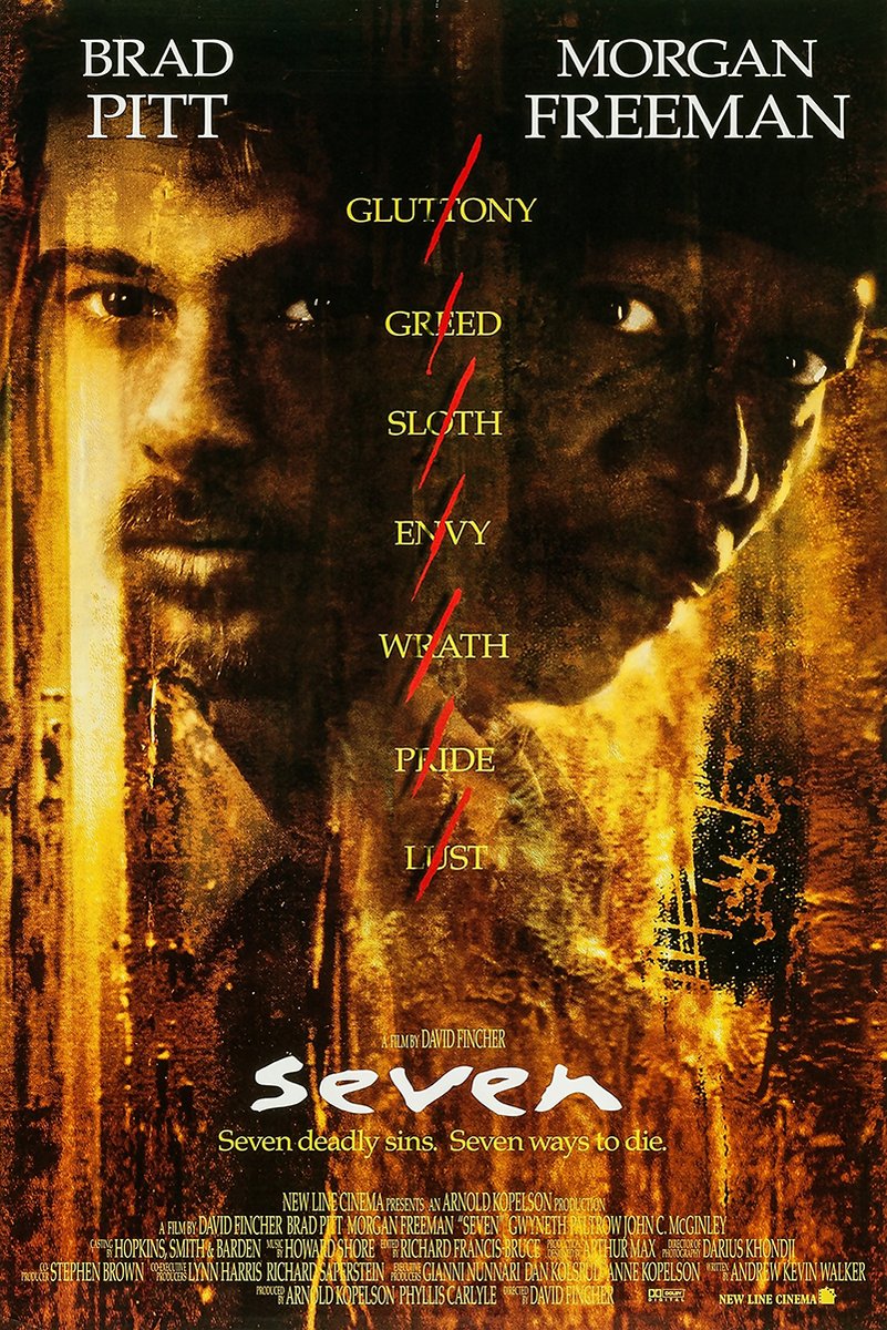 Se7en Movie Decorative Painting (paper and canvas) art poster printing print