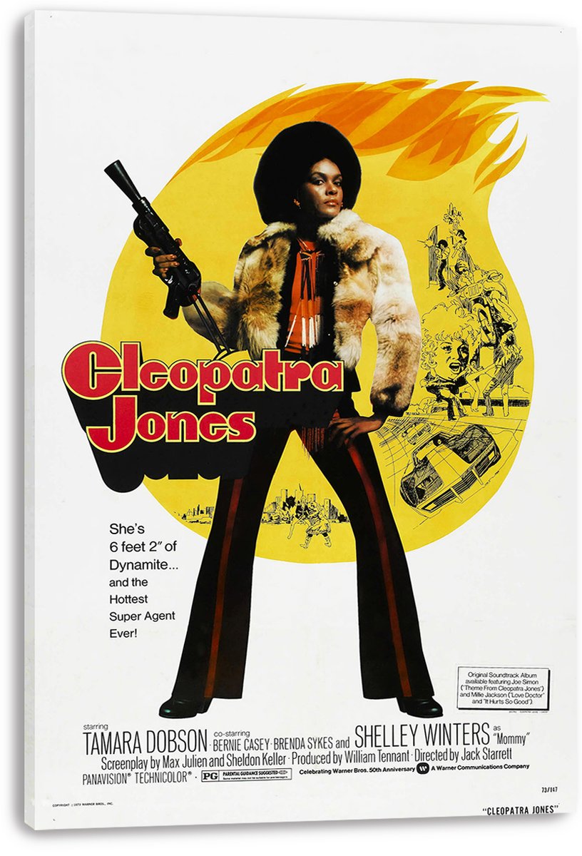 Cleopatra Jones Decorative Painting (paper and canvas) art poster printing print