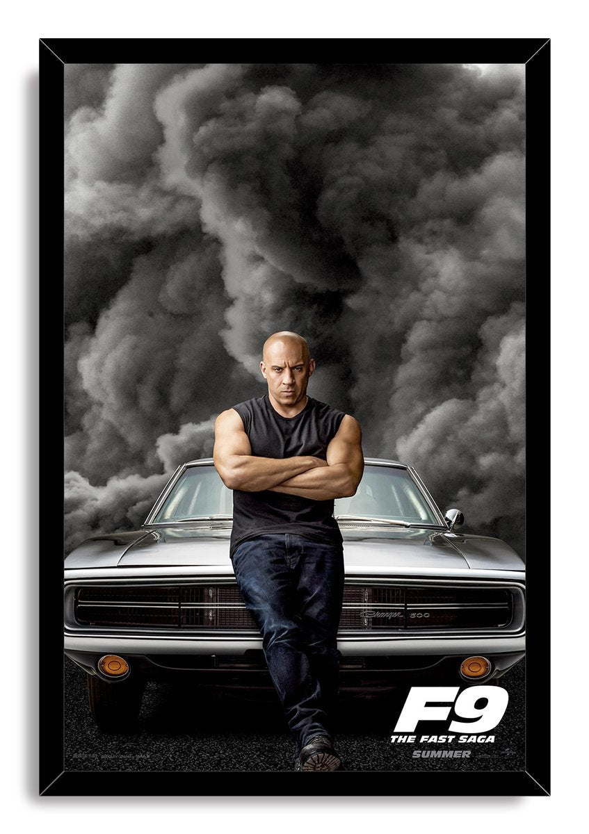 Vin Diesel F9 Fast & Furious Decorative Painting (paper and canvas) art poster printing print