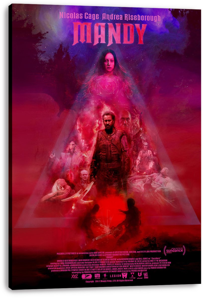 Mandy Movie Poster Decorative Painting (paper and canvas) art poster printing print