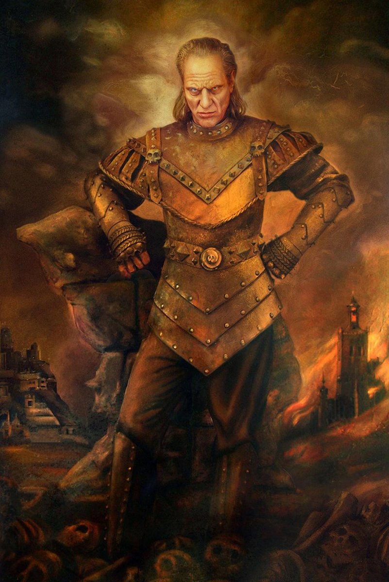 Gary Busey Fantasy Warrior Decorative Painting (paper and canvas) art poster printing print