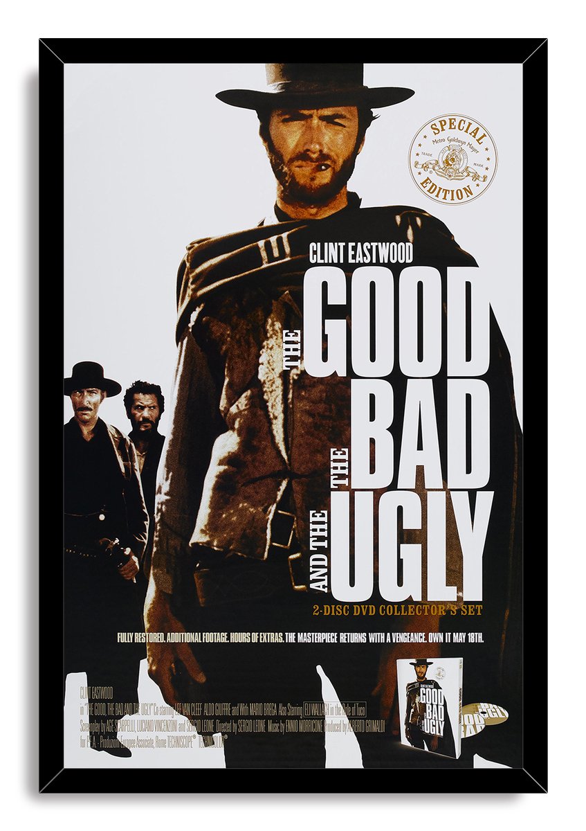 The Good, the Bad and the Ugly Decorative Painting (paper and canvas) art poster printing print