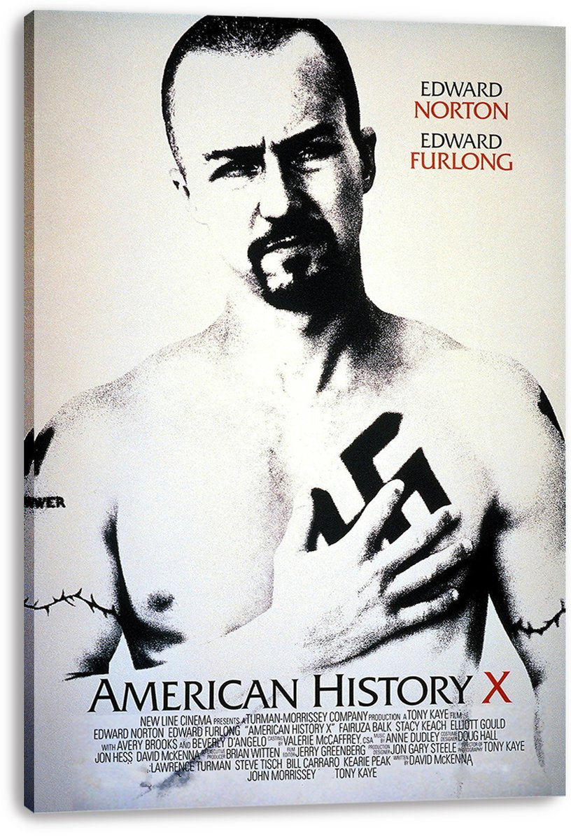 American History X Edward Norton Decorative Painting (paper and canvas) art poster printing print