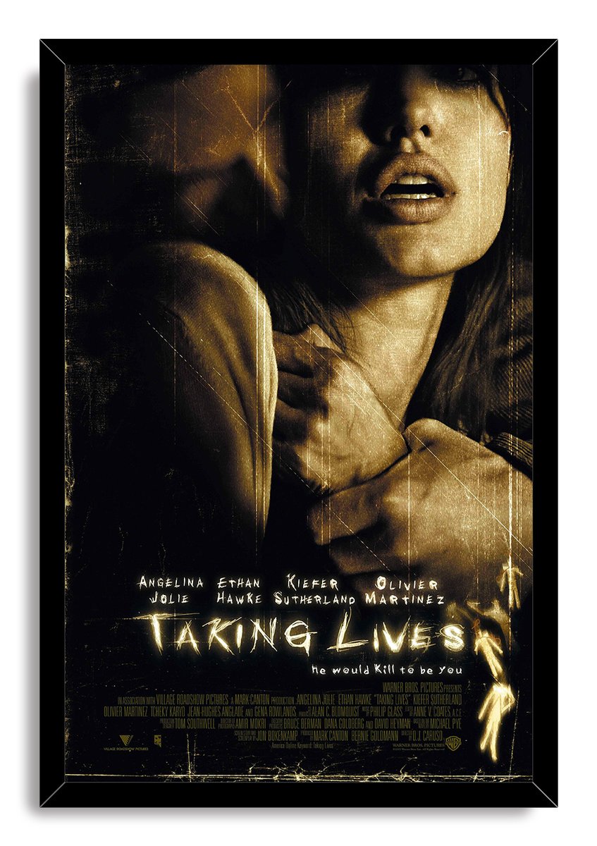 Taking Lives Movie Decorative Painting (paper and canvas) art poster printing print
