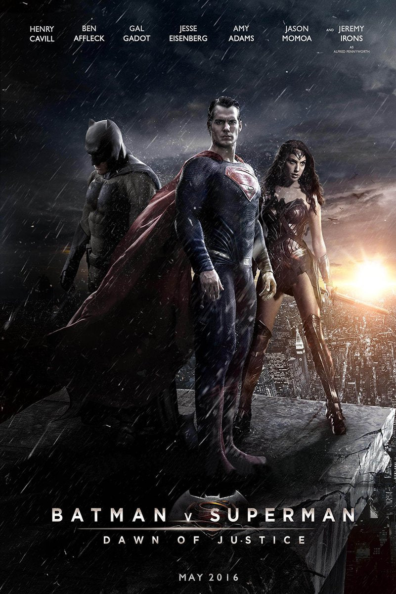 Batman v Superman: Dawn of Justice Decorative Painting (paper and canvas) art poster printing print