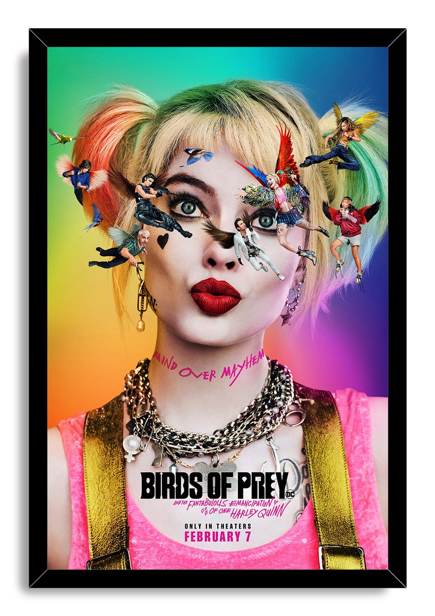 Harley Quinn Birds of Prey Decorative Painting (paper and canvas) art poster printing print