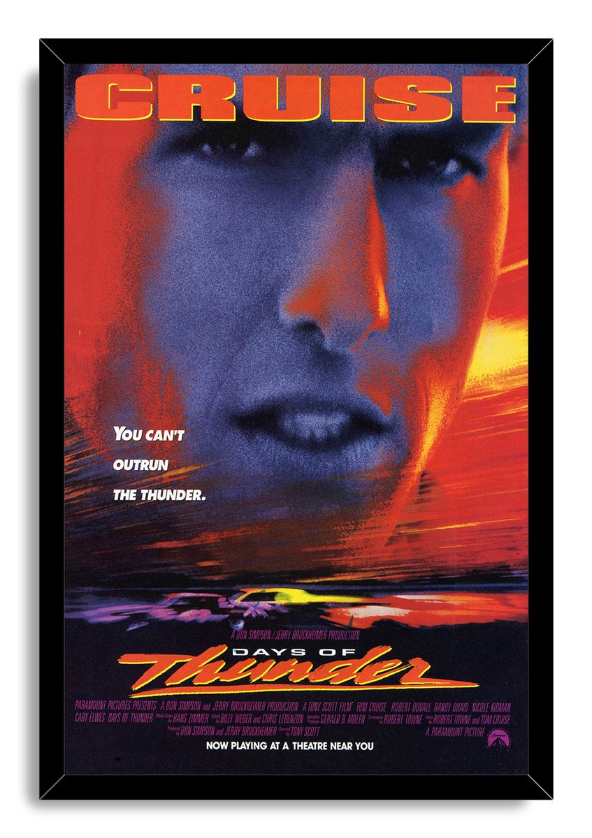 Days of Thunder Tom Cruise Decorative Painting (paper and canvas) art poster printing print