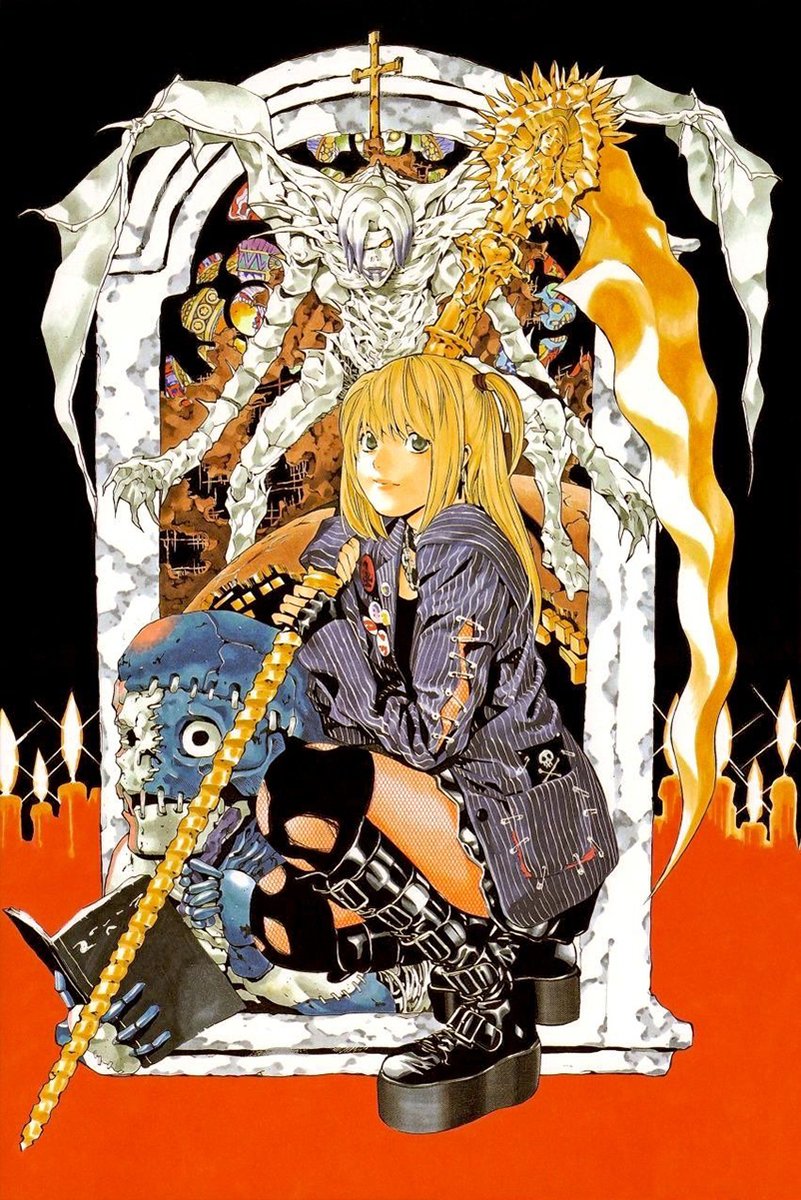 Misa Amane Death Note Decorative Painting (paper and canvas) art poster printing print
