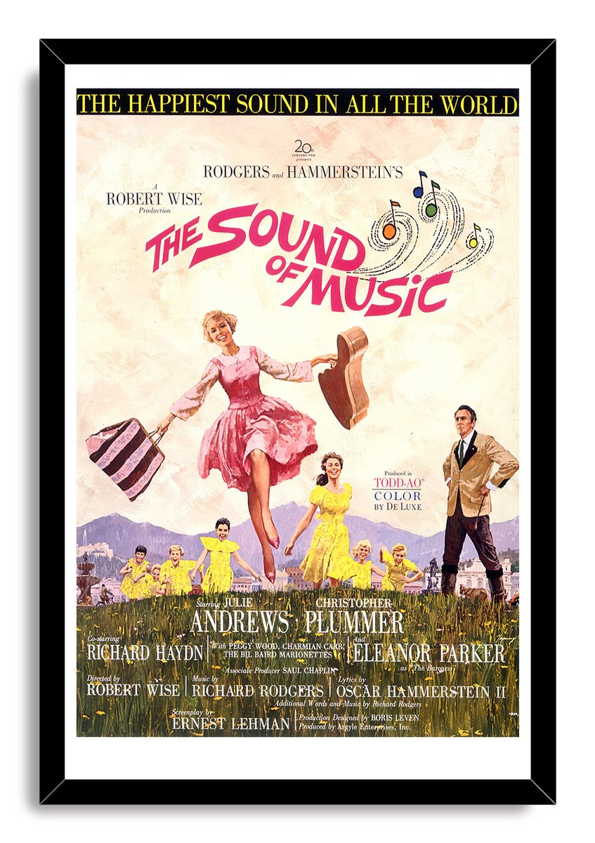 The Sound of Music Movie Poster Decorative Painting (paper and canvas) art poster printing print