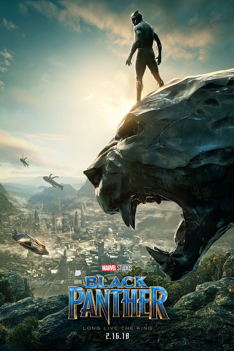 Black Panther Decorative Painting (paper and canvas) art poster printing print