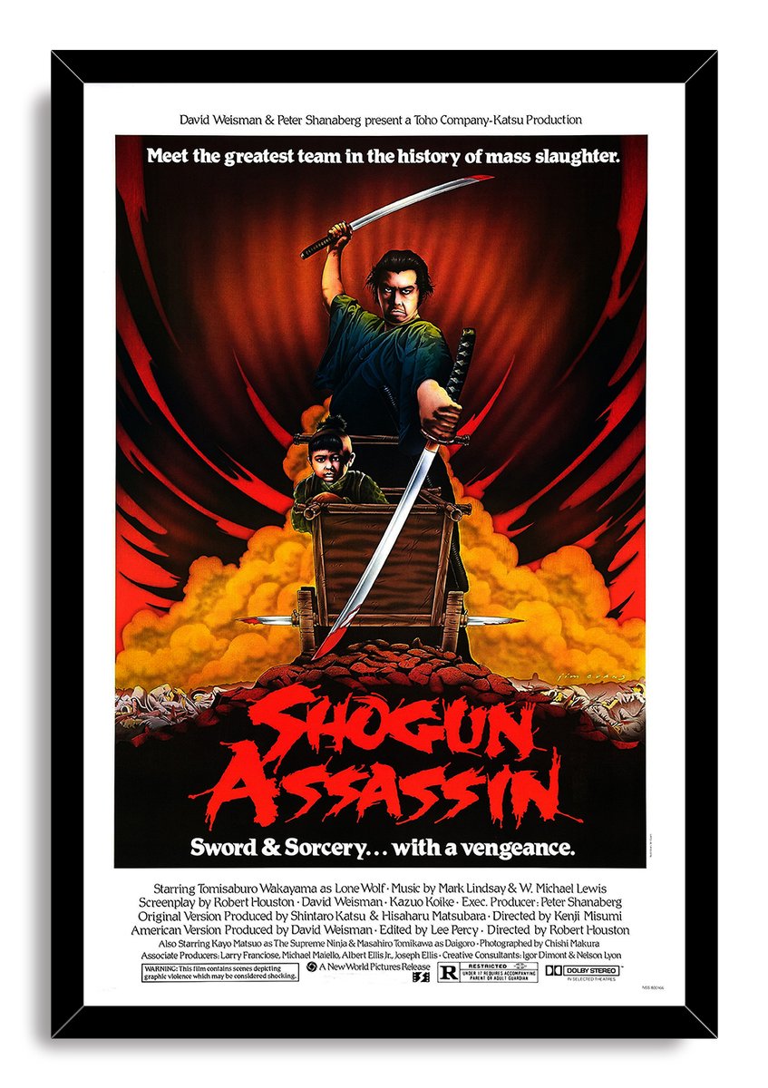 Shogun Assassin Movie Poster Decorative Painting (paper and canvas) art poster printing print