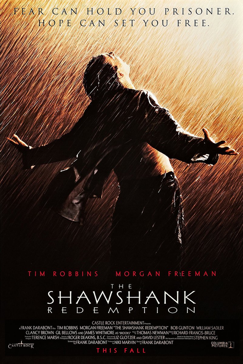 The Shawshank Redemption Decorative Painting (paper and canvas) art poster printing print