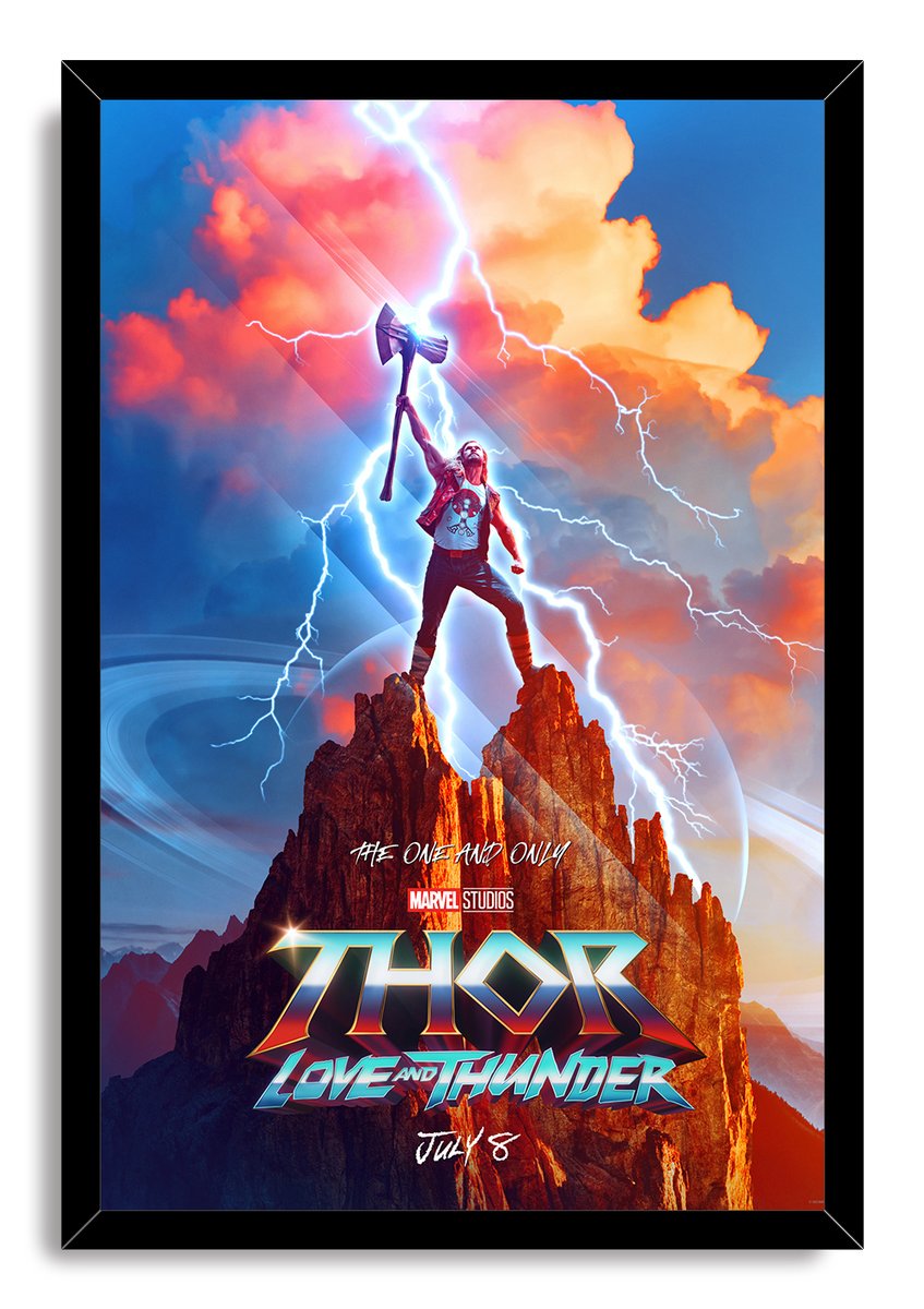 Thor Love and Thunder Decorative Painting (paper and canvas) art poster printing print