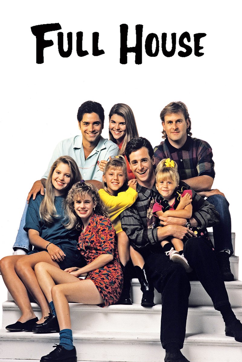 Full House Cast Decorative Painting (paper and canvas) art poster printing print