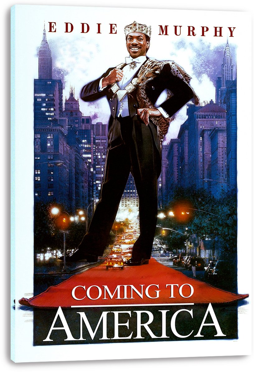 Eddie Murphy Coming to America Decorative Painting (paper and canvas) art poster printing print