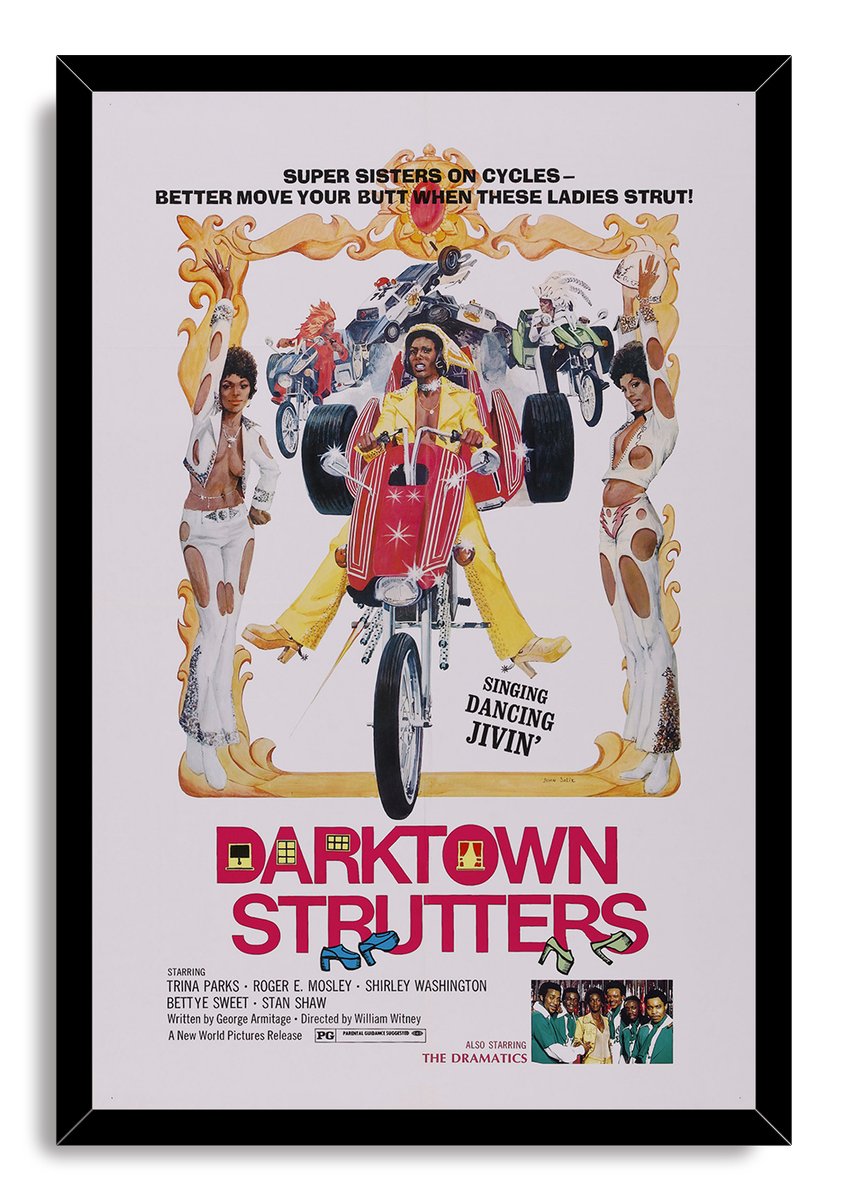 Darktown Strutters Movie Poster Decorative Painting (paper and canvas) art poster printing print