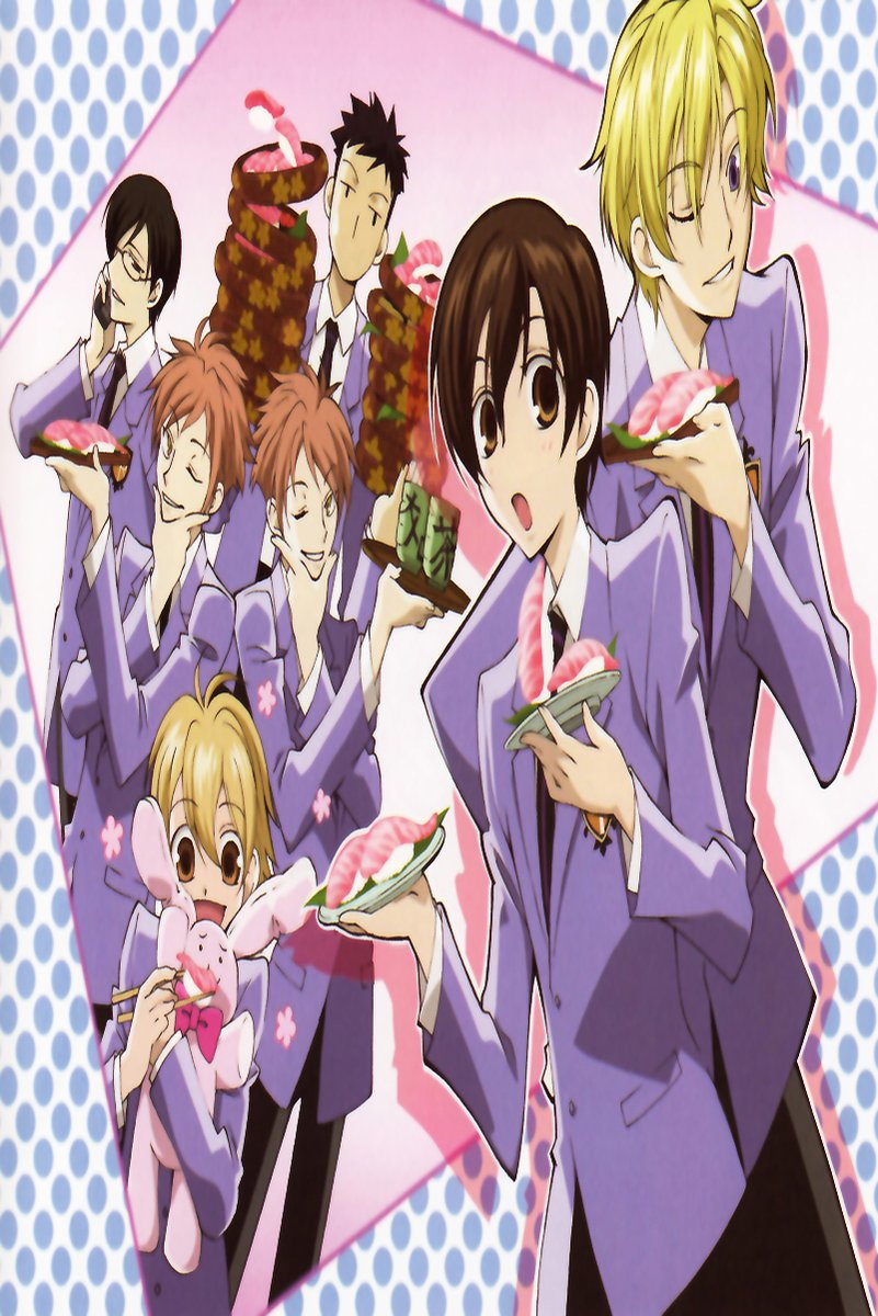 Ouran High School Host Club Decorative Painting (paper and canvas) art poster printing print