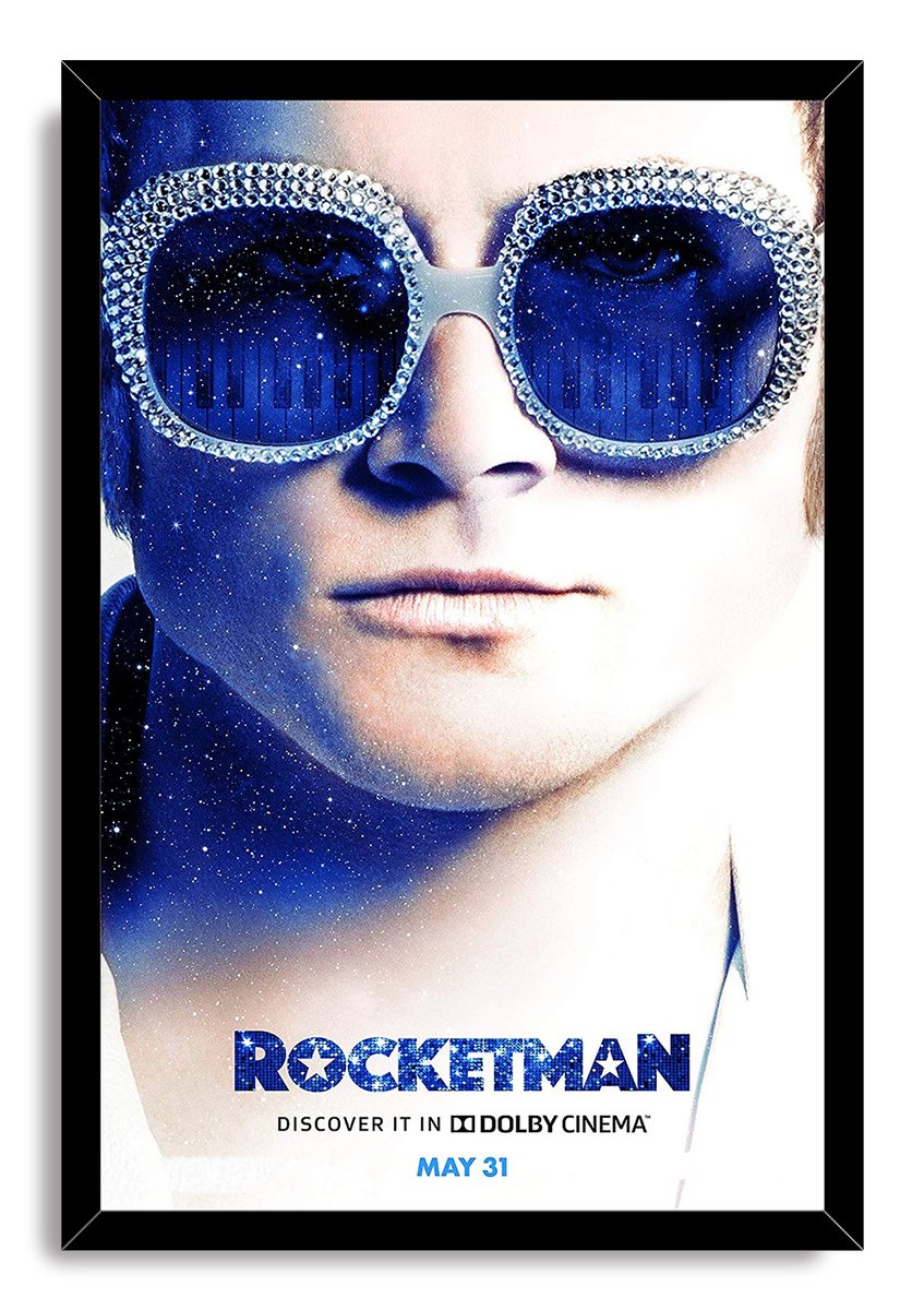 Elton John Rocketman Movie Decorative Painting (paper and canvas) art poster printing print