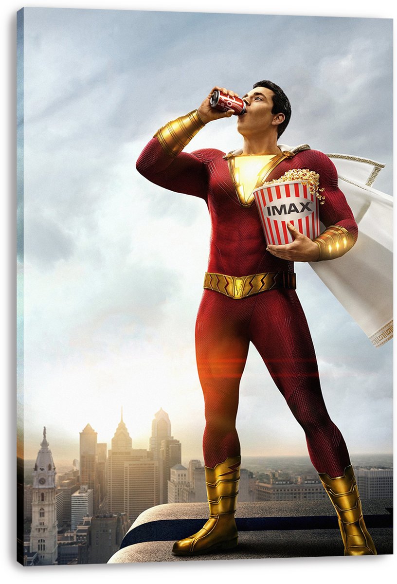 Shazam! Decorative Painting (paper and canvas) art poster printing print