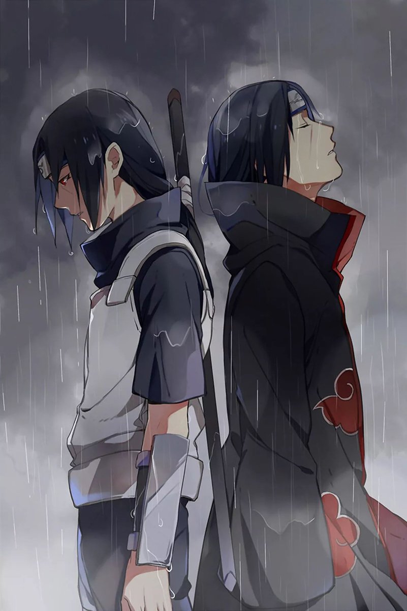 Naruto Itachi Uchiha Sadness Decorative Painting (paper and canvas) art poster printing print