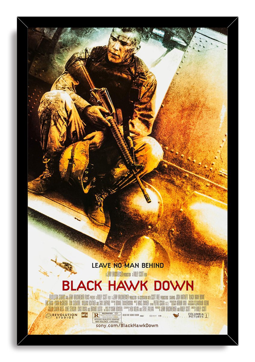 Black Hawk Down Movie Poster Decorative Painting (paper and canvas) art poster printing print