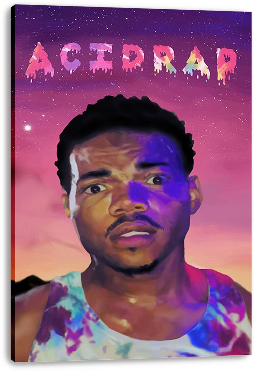 Chance the Rapper Acid Rap Album Art Decorative Painting (paper and canvas) art poster printing print
