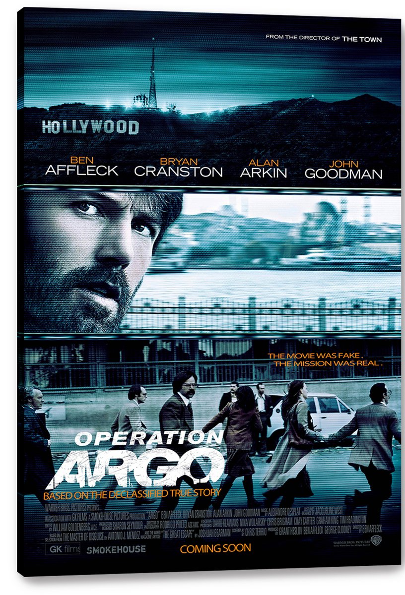 Operation Argo Movie Decorative Painting (paper and canvas) art poster printing print