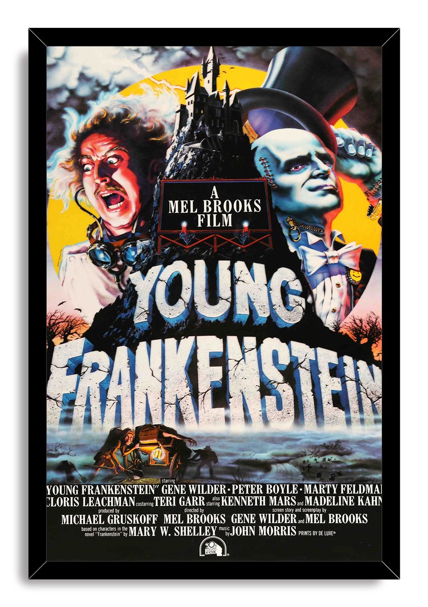 Young Frankenstein Decorative Painting (paper and canvas) art poster printing print