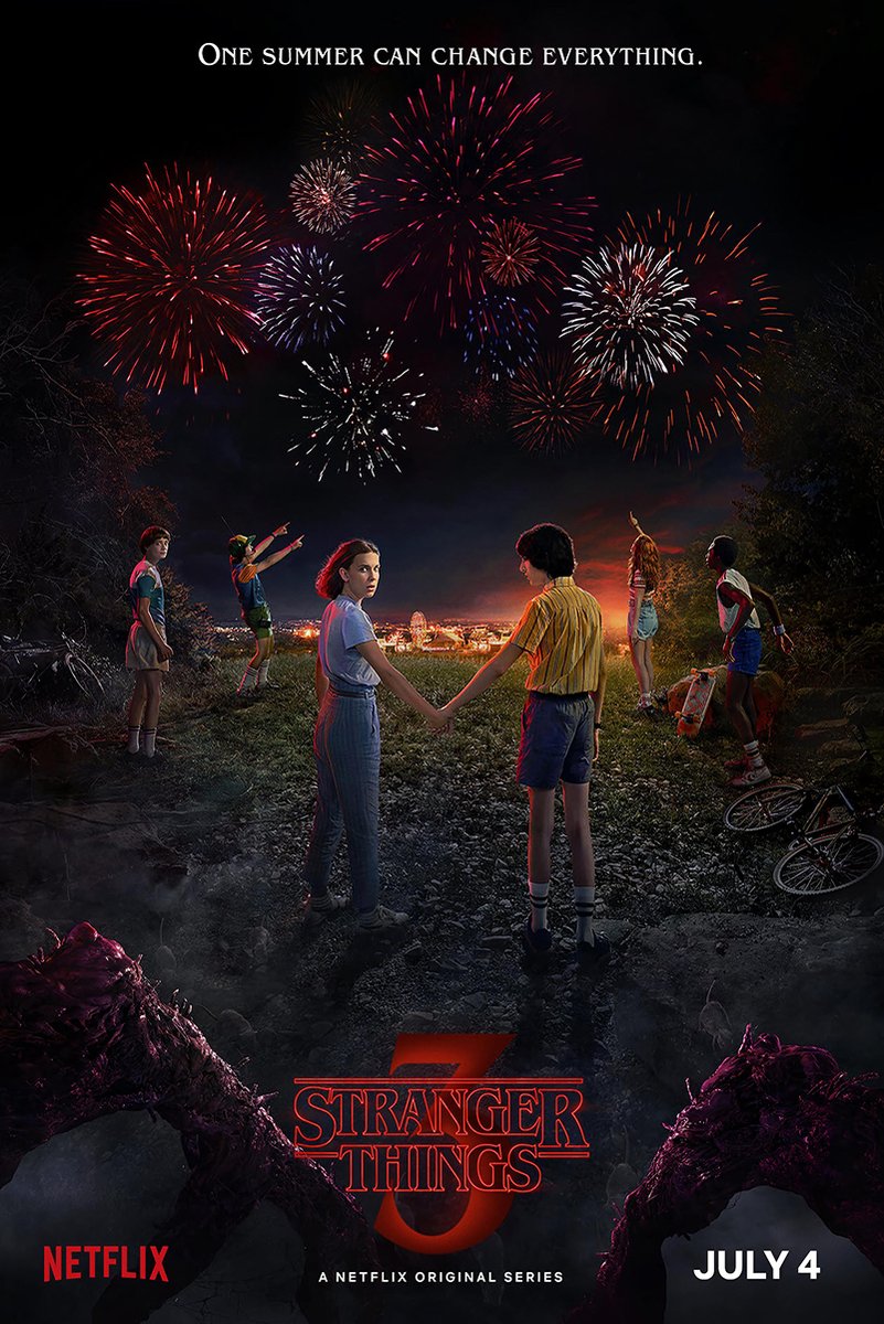 Stranger Things 3 Decorative Painting (paper and canvas) art poster printing print