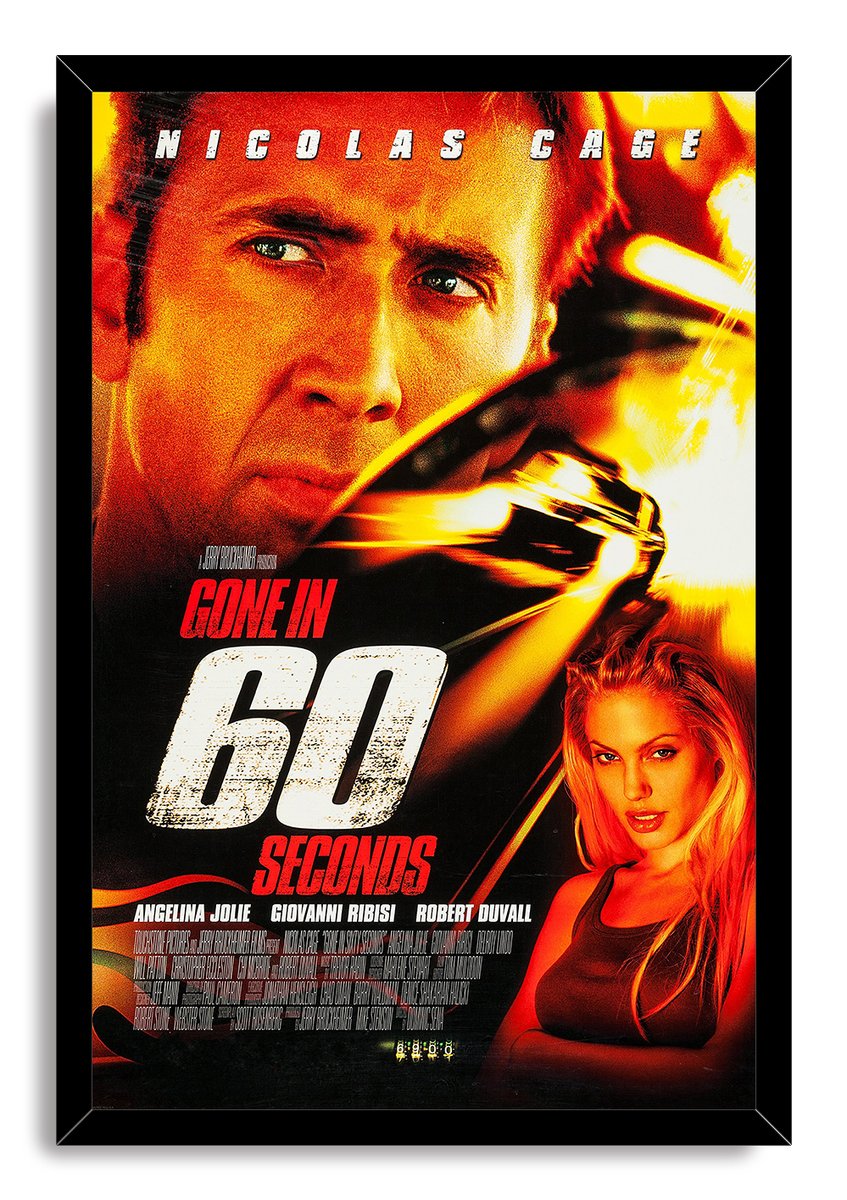 Gone in 60 Seconds Movie Poster Decorative Painting (paper and canvas) art poster printing print