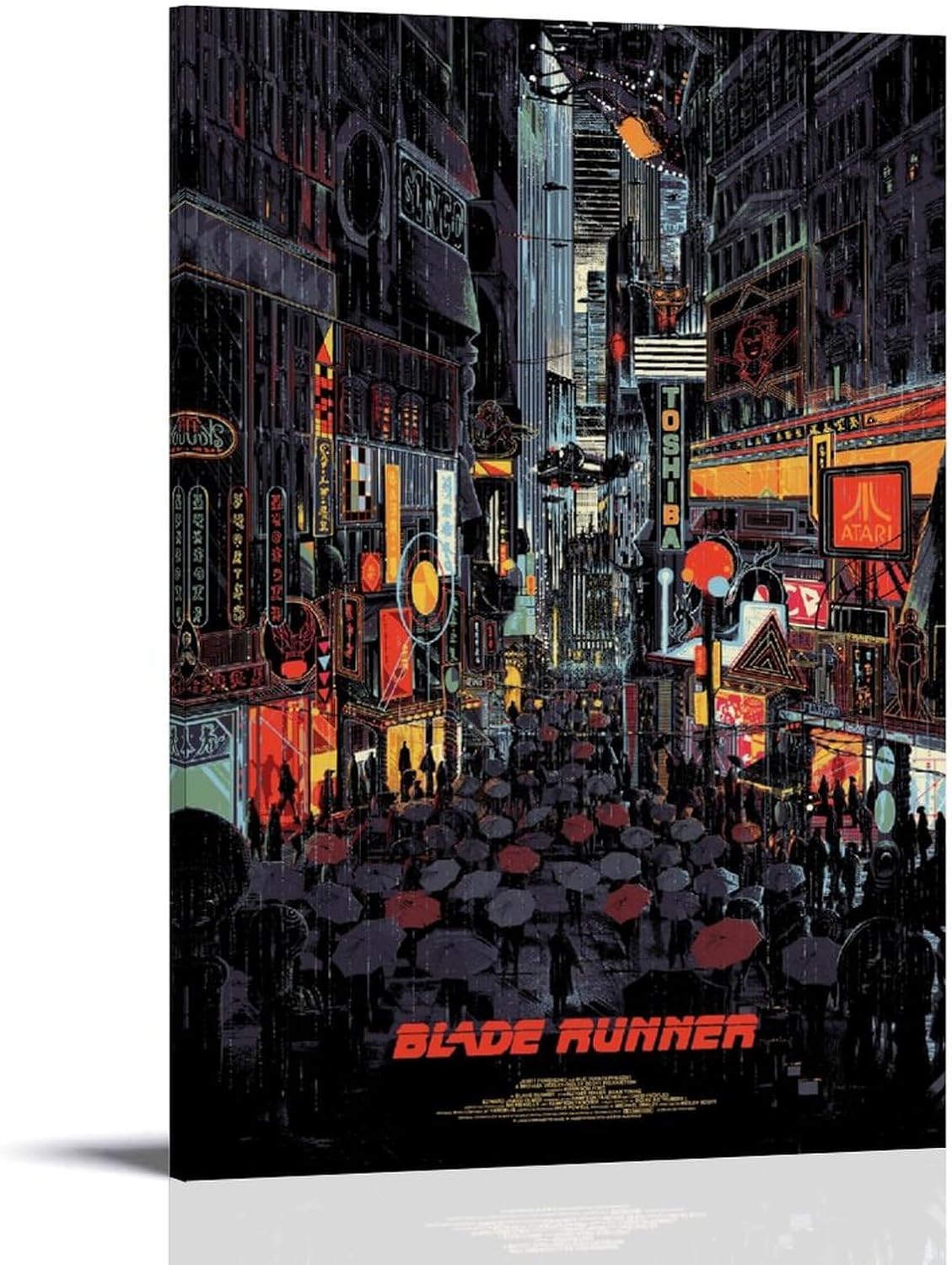 Blade Runner Anime Movie Poster 90s Wall Art(paper and canvas) art poster printing print