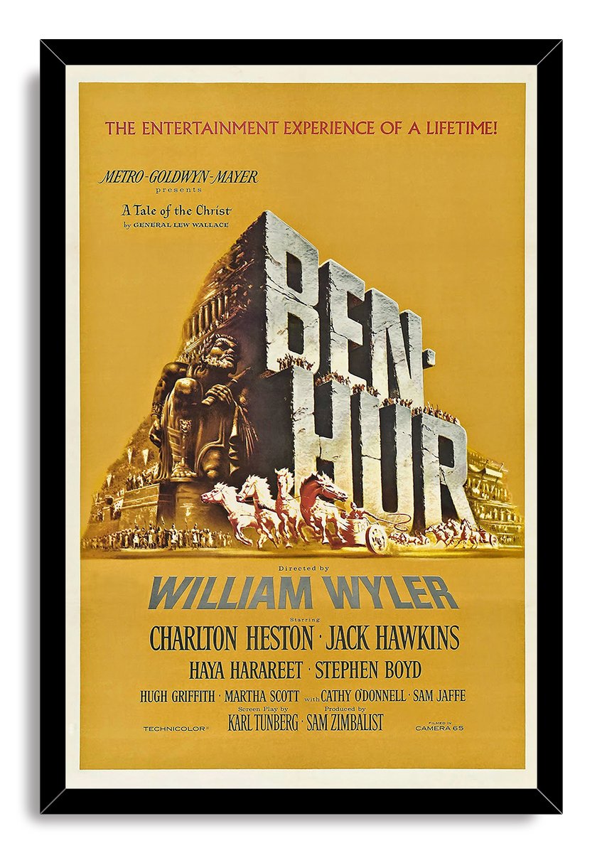 Ben-Hur Movie Poster Decorative Painting (paper and canvas) art poster printing print