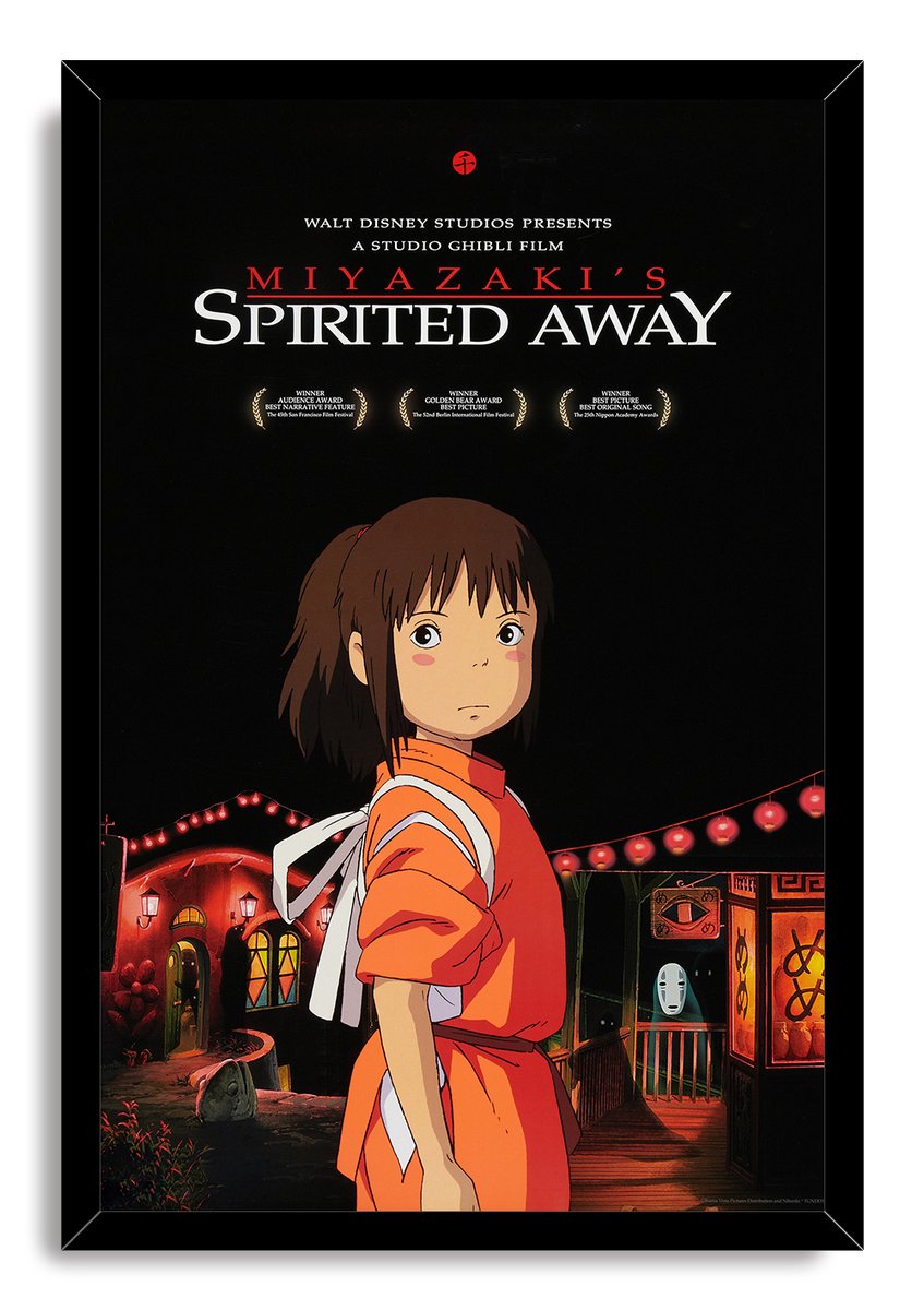 Spirited Away Chihiro Decorative Painting (paper and canvas) art poster printing print