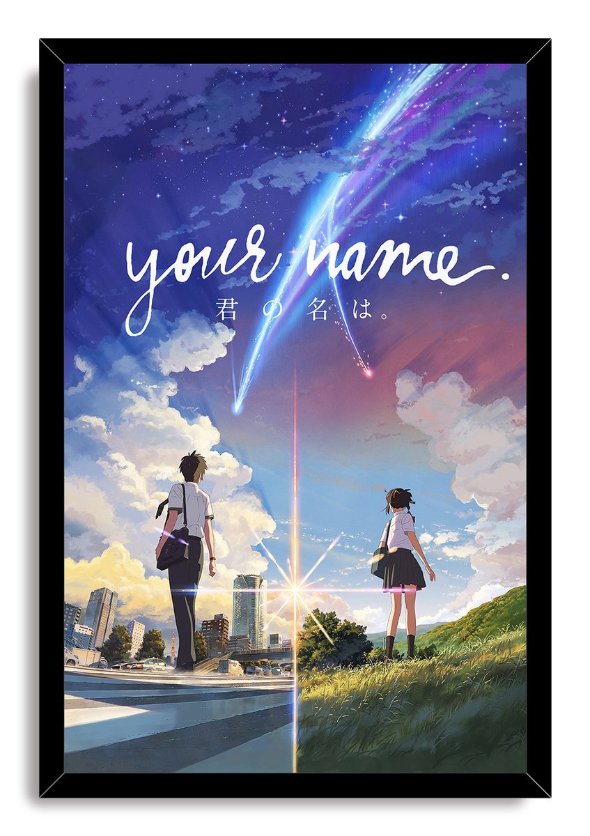Your Name (Kimi no Na wa) Anime Movie Poster Decorative Painting (paper and canvas) art poster printing print