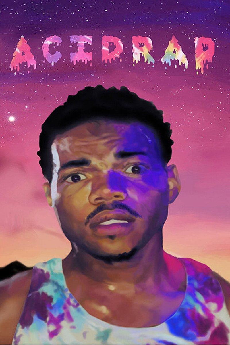 Chance the Rapper Acid Rap Album Art Decorative Painting (paper and canvas) art poster printing print