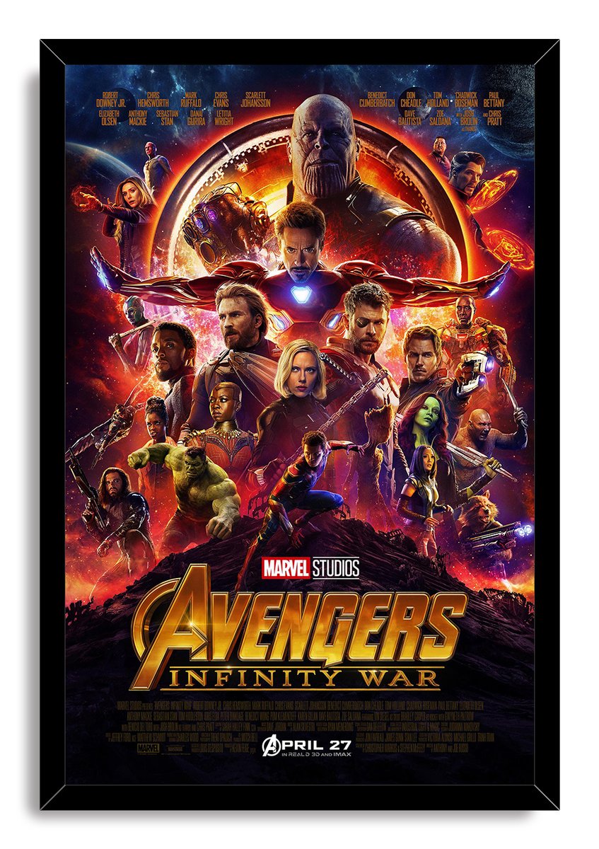 Avengers: Infinity War Decorative Painting (paper and canvas) art poster printing print