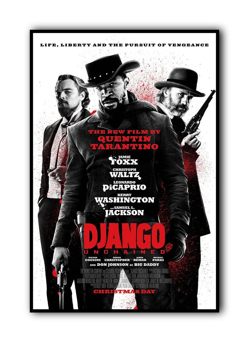 Django Unchained Movie Poster Decorative Painting (paper and canvas) art poster printing print
