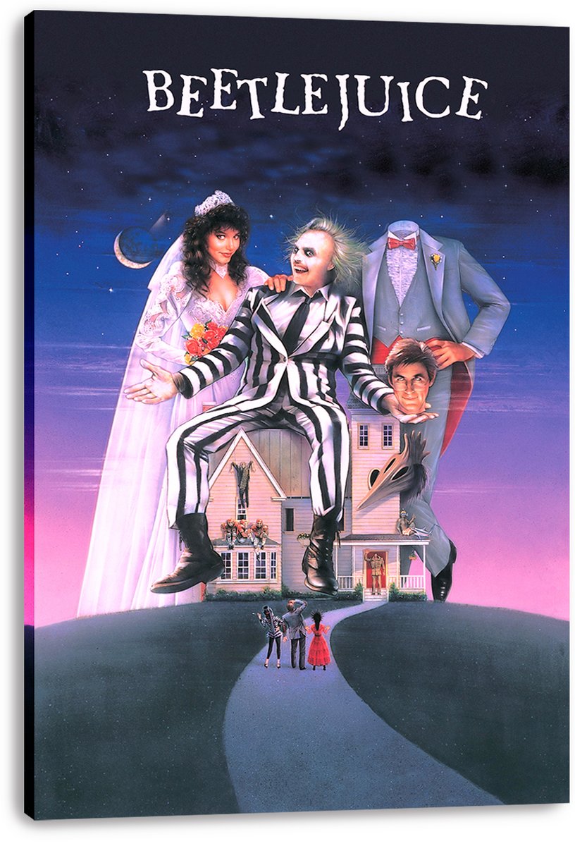 Beetlejuice Movie Poster Decorative Painting (paper and canvas) art poster printing print
