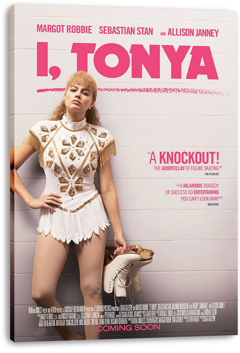 I, Tonya Margot Robbie Decorative Painting (paper and canvas) art poster printing print