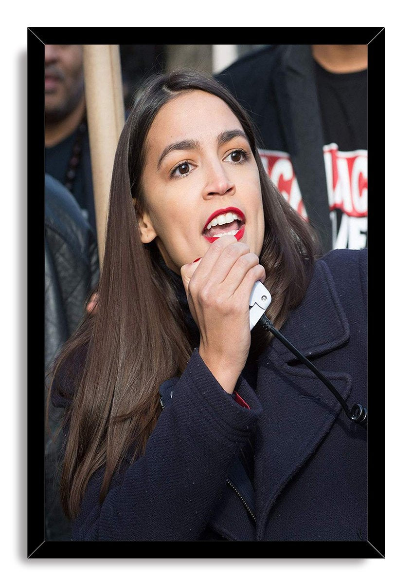 Alexandria Ocasio-Cortez Decorative Painting (paper and canvas) art poster printing print