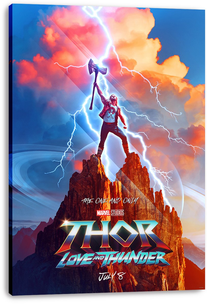 Thor Love and Thunder Decorative Painting (paper and canvas) art poster printing print
