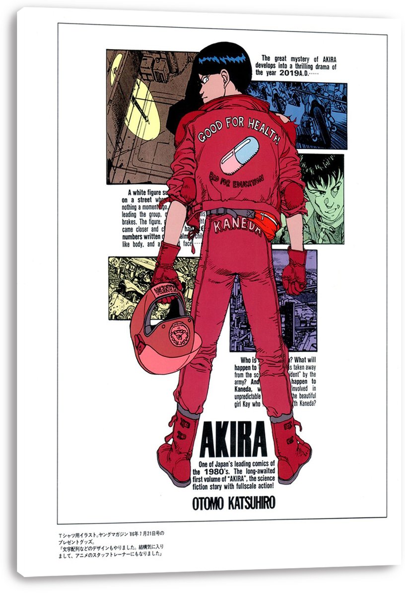 Akira Kaneda Decorative Painting (paper and canvas) art poster printing print