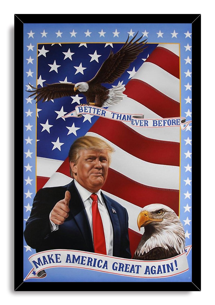 Donald Trump Patriotic Decorative Painting (paper and canvas) art poster printing print