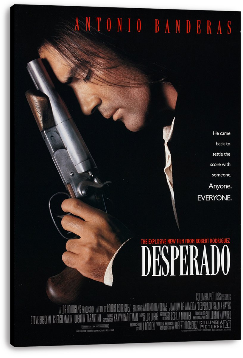 Antonio Banderas Desperado Decorative Painting (paper and canvas) art poster printing print