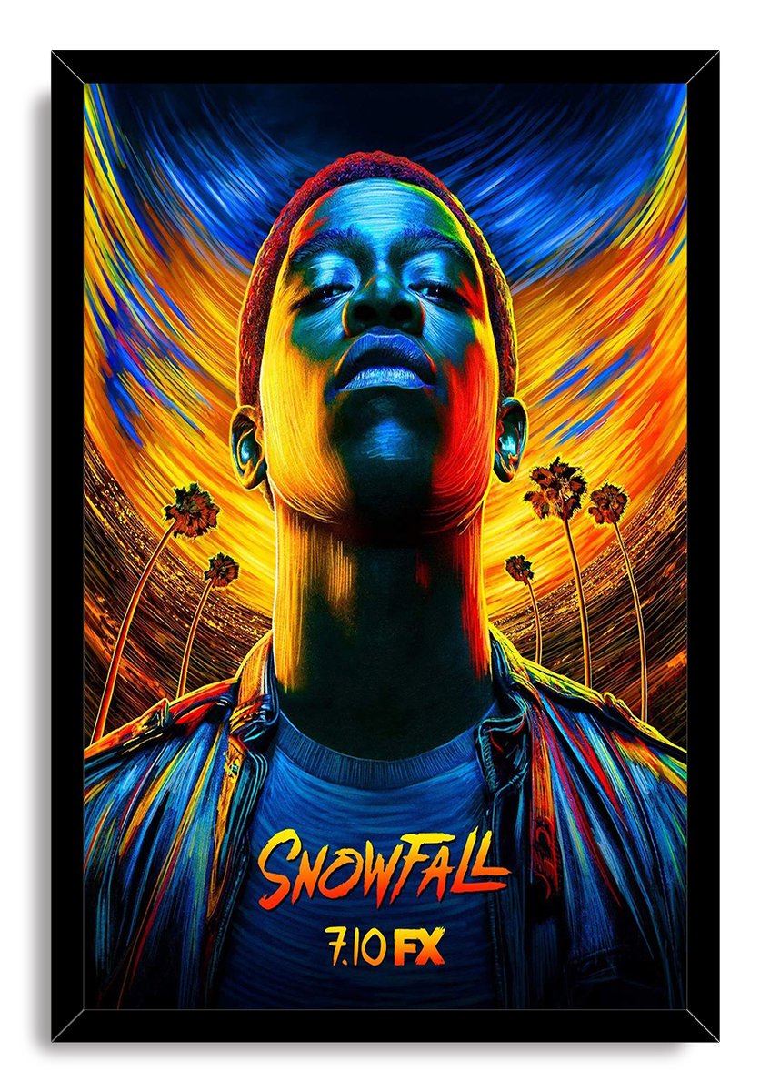 Snowfall Franklin Saint Decorative Painting (paper and canvas) art poster printing print