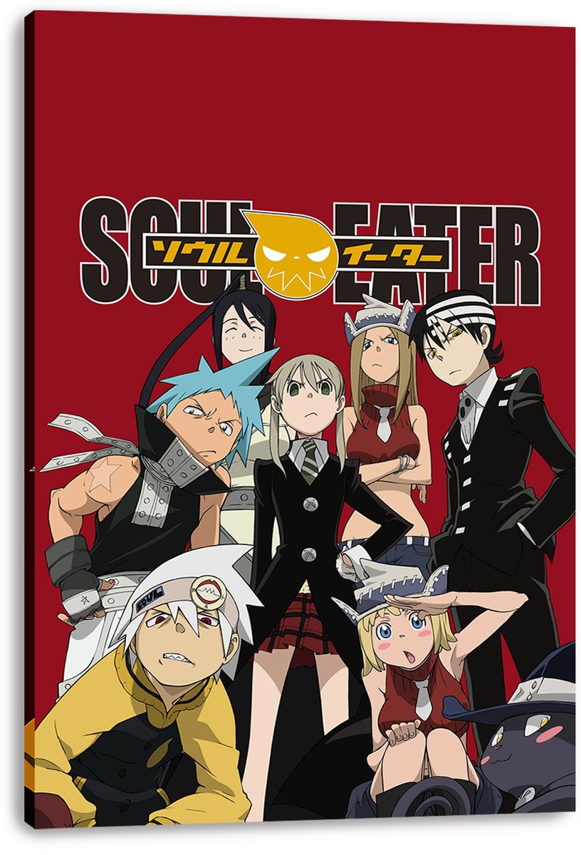 Soul Eater Anime Main Characters Decorative Painting (paper and canvas) art poster printing print