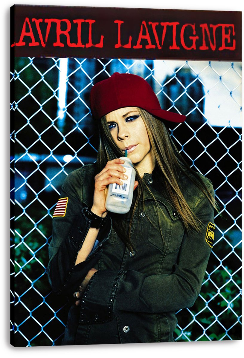 Avril Lavigne Decorative Painting (paper and canvas) art poster printing print