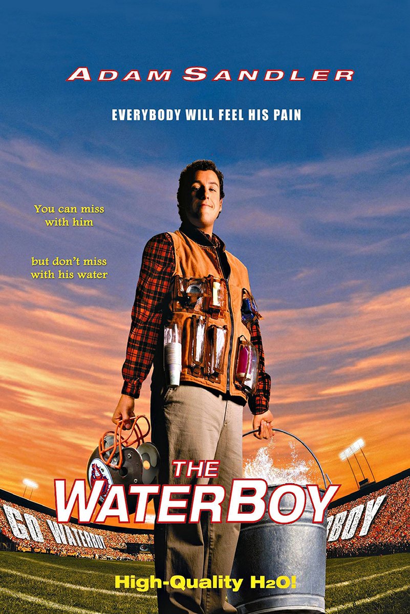 Adam Sandler The Waterboy Decorative Painting (paper and canvas) art poster printing print
